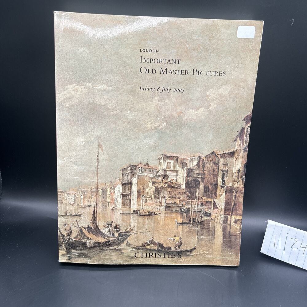 Christie's Auction Catalog London IMPORTANT OLD MASTER PICTURES July 2005